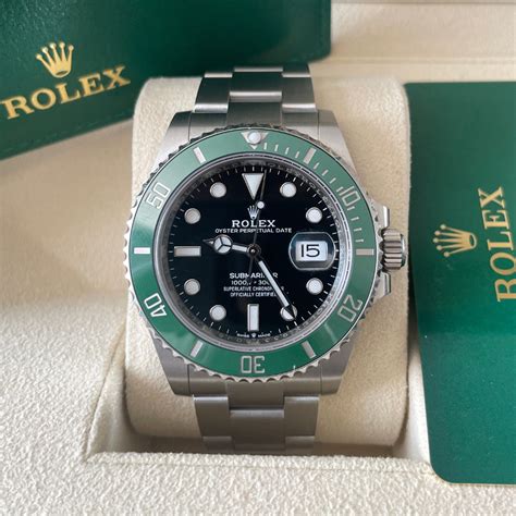 price of rolex starbucks|rolex submariner green bezel price.